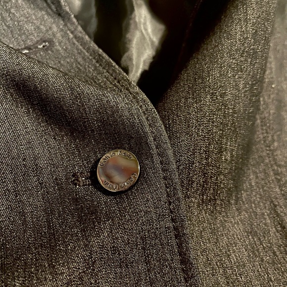 Calvin Klein 2pc Skirt Set sz 12 “Power Suit” - Picture 4 of 5